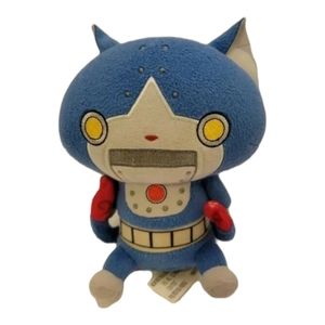 Yokai Watch ROBONYAN Robot Cat Hasbro Plush Toy Stuffed Animal.